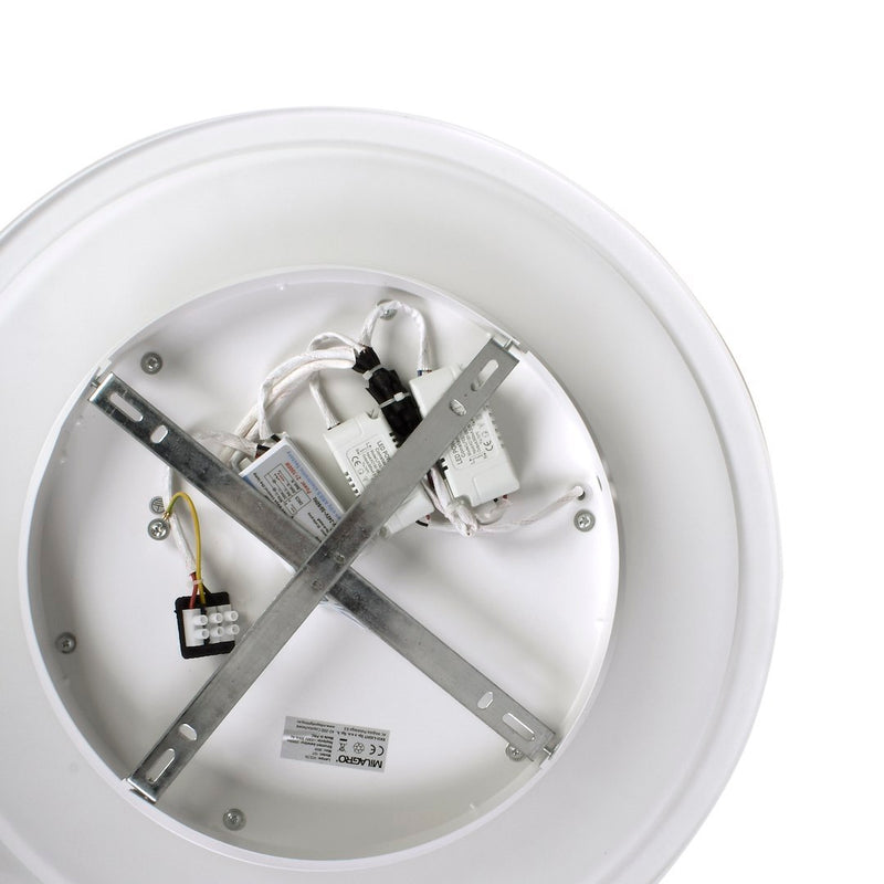 Milagro Plates flush mount ceiling lamp LED H 6cm