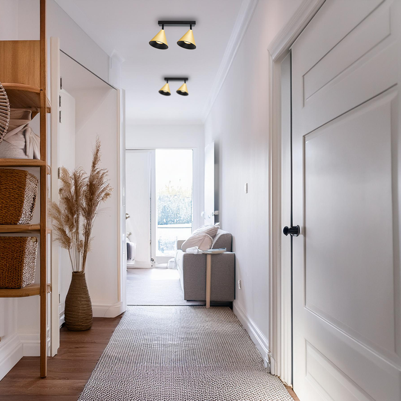 Milagro Cone 2L monorail lamp GU10 H 16.5cm