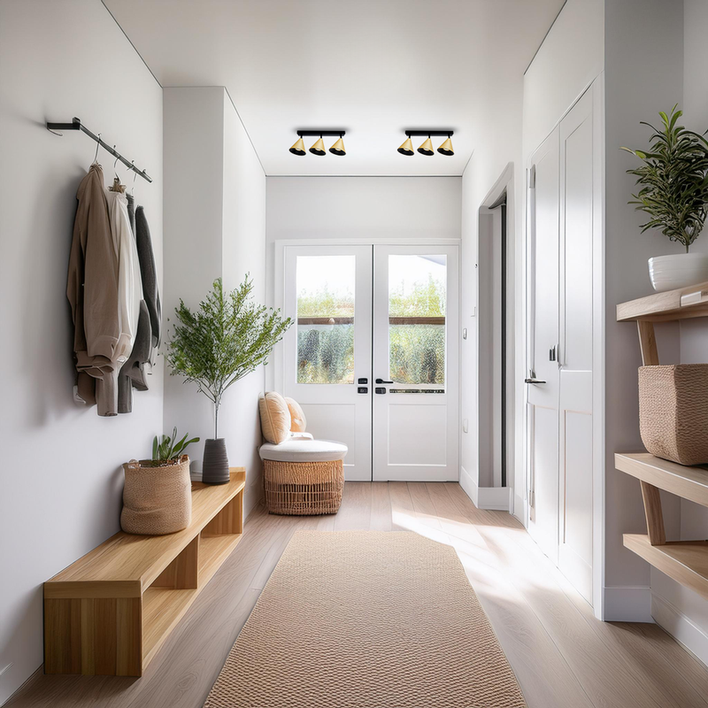 Milagro Cone 3L monorail lamp GU10 H 16.5cm