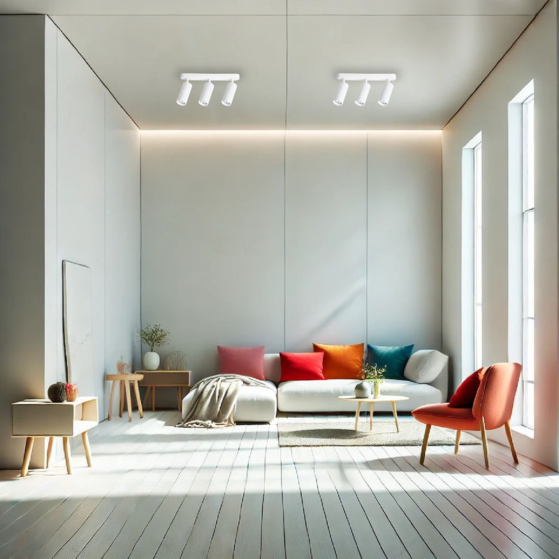 Milagro Mica 3L ceiling lamp GU10 H 19.5cm