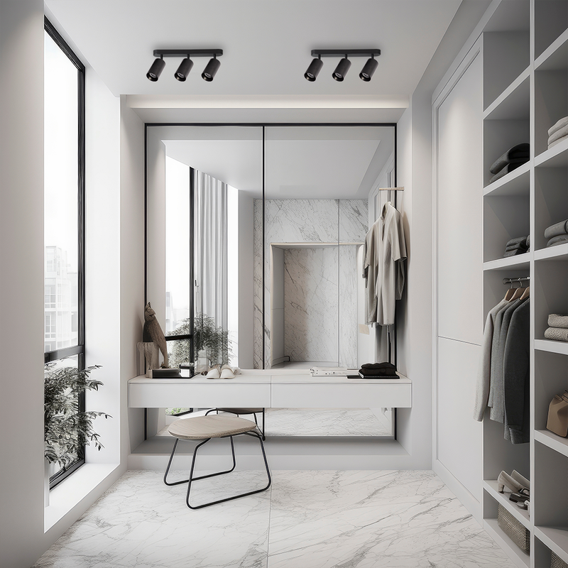 Milagro Pipe Spot 3L ceiling lamp GU10 H 16.5cm