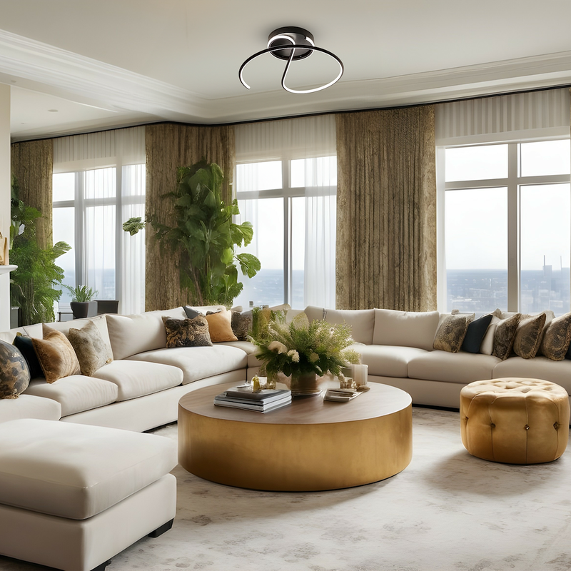 Milagro Led Lm 1L ceiling lamp LED H 15cm