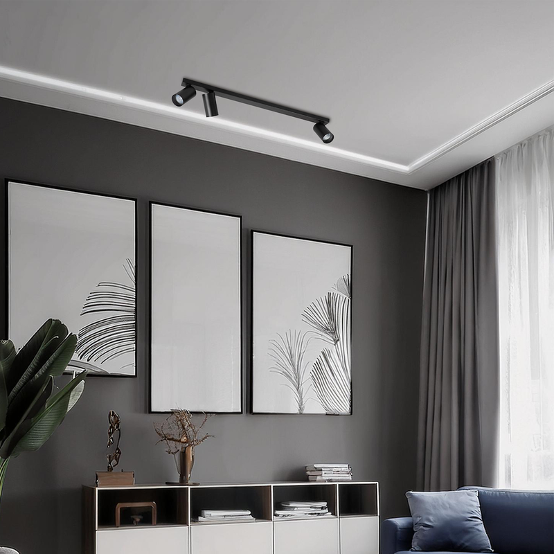 Milagro Hero 3L monorail lamp GU10 H 12.5cm