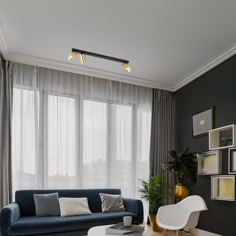 Milagro Hero 3L monorail lamp GU10 H 12.5cm