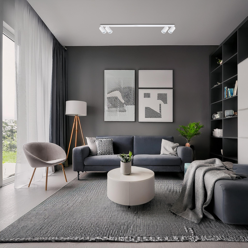 Milagro Hero 4L monorail lamp GU10 H 12.5cm