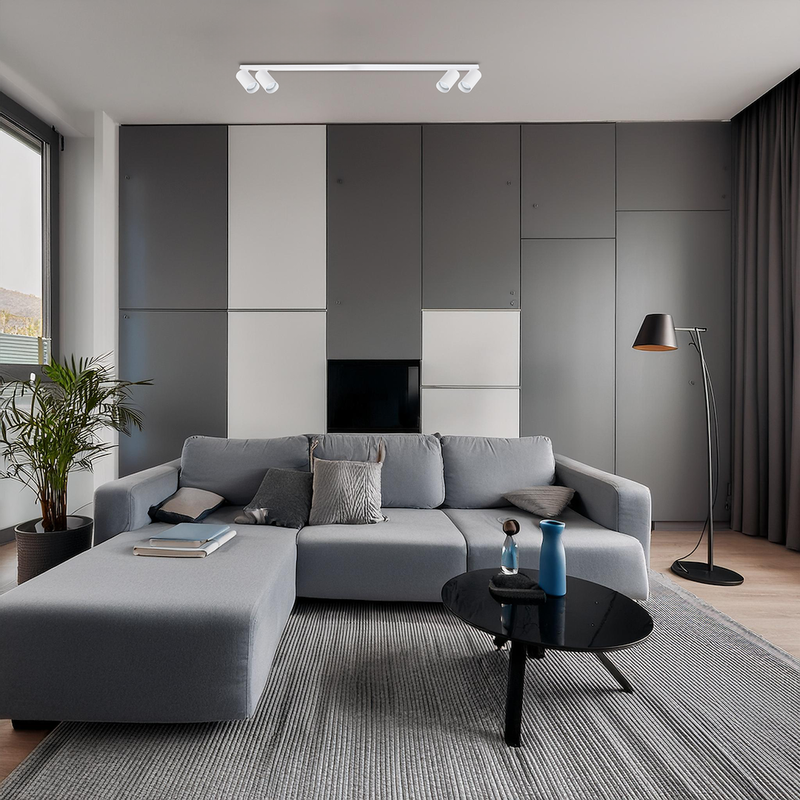 Milagro Hero 4L monorail lamp GU10 H 12.5cm