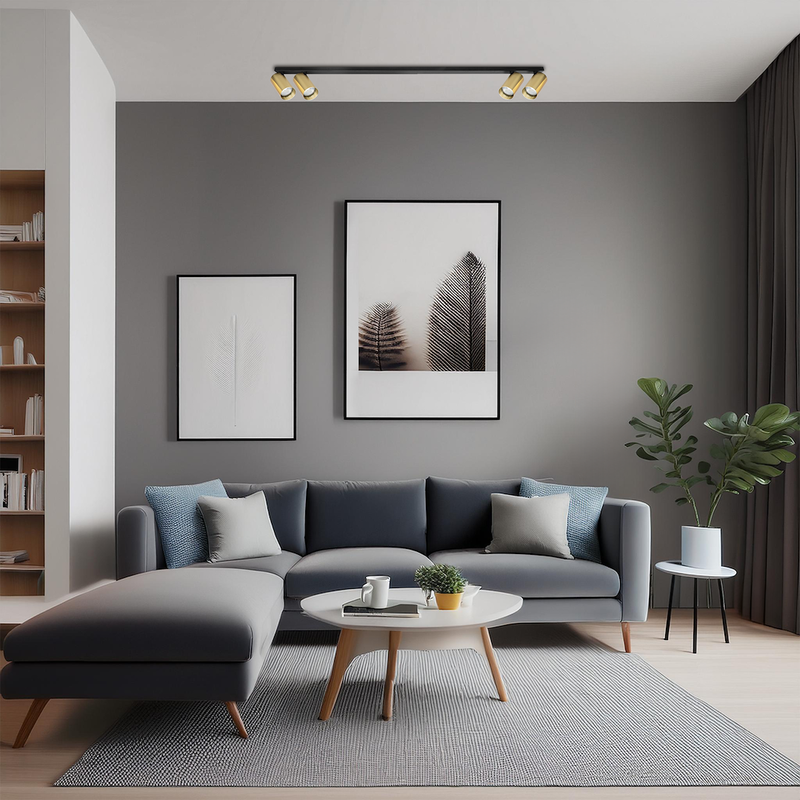 Milagro Hero 4L monorail lamp GU10 H 12.5cm