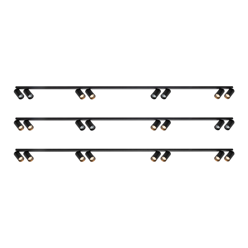 Milagro Hero 8L monorail lamp GU10 H 12.5cm