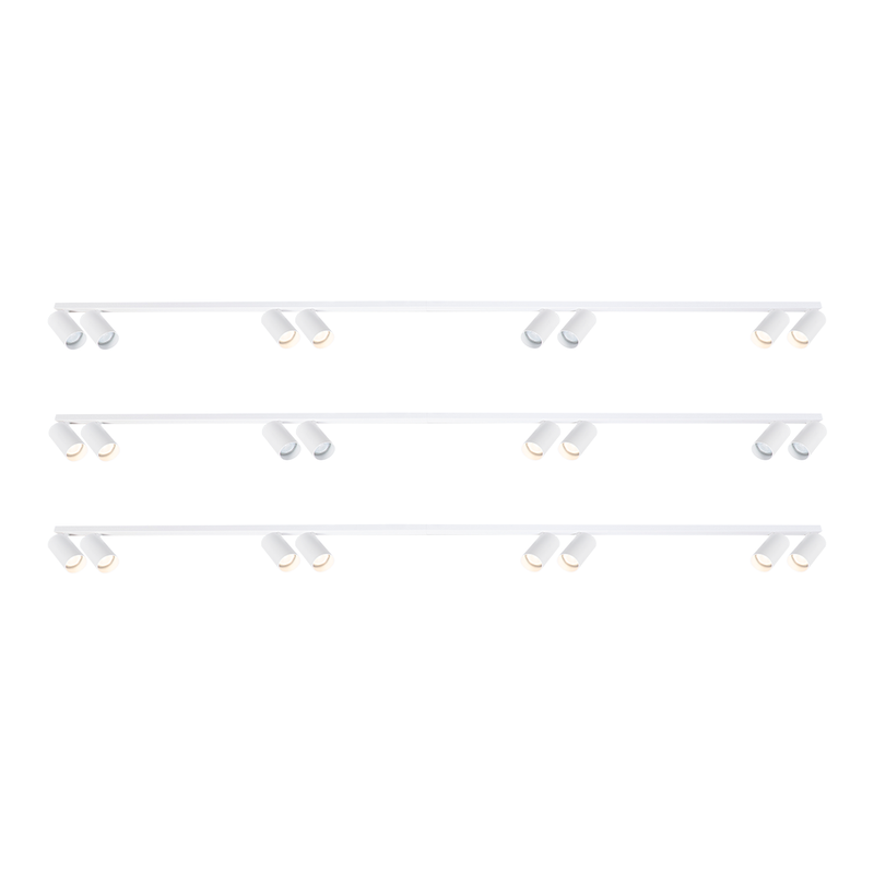 Milagro Hero 8L monorail lamp GU10 H 12.5cm