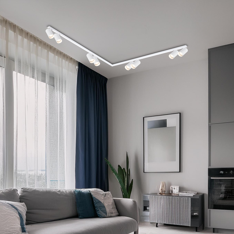 Milagro Hero 8L monorail lamp GU10 H 12.5cm