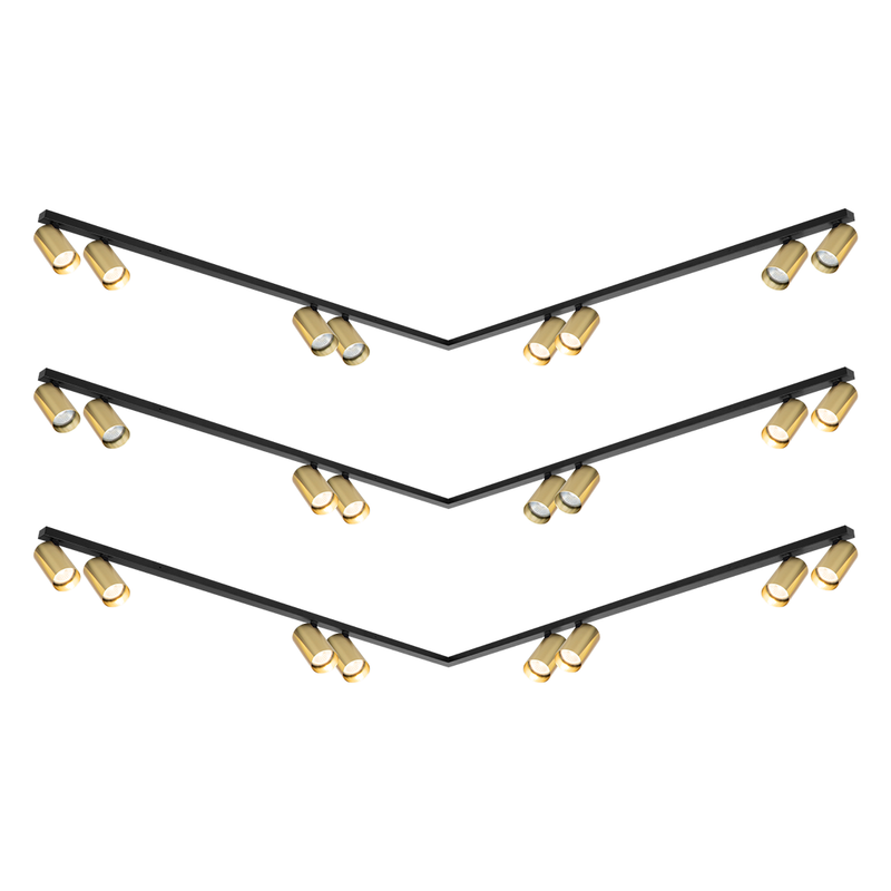 Milagro Hero 8L monorail lamp GU10 H 12.5cm