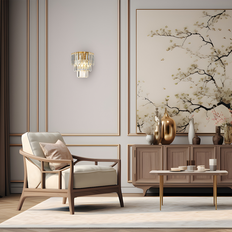 Milagro Milano 2L washer sconce wall lamp E14