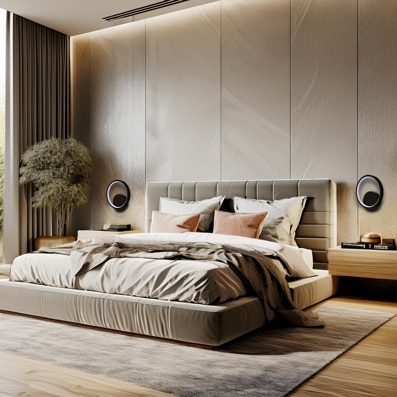 Milagro Hoop wall sconce lamp LED H 20cm