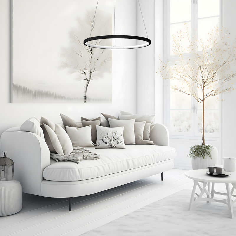 Milagro Hoop pendant lamp LED