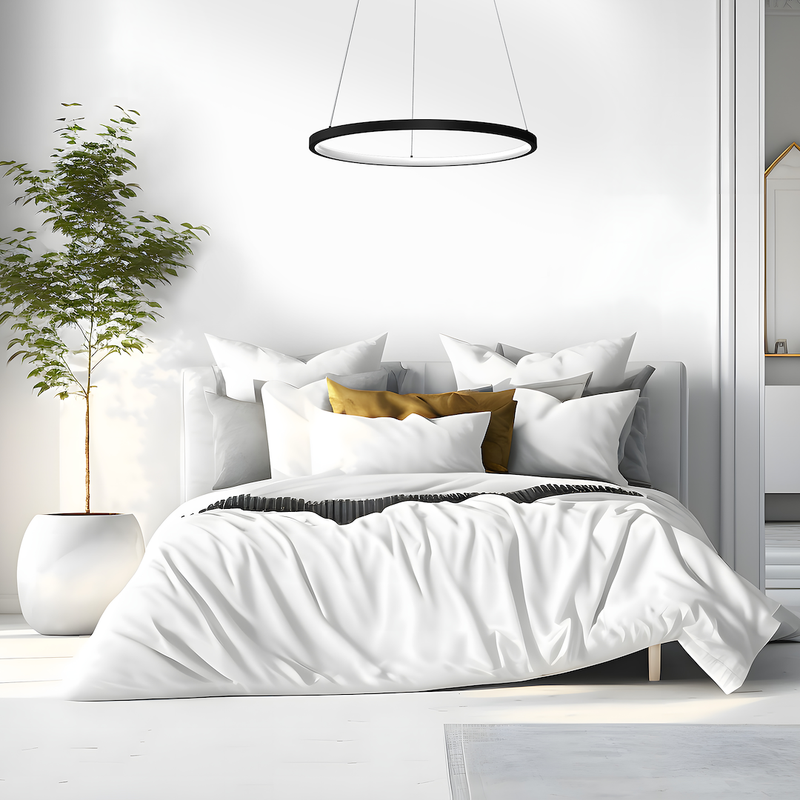 Milagro Hoop pendant lamp LED