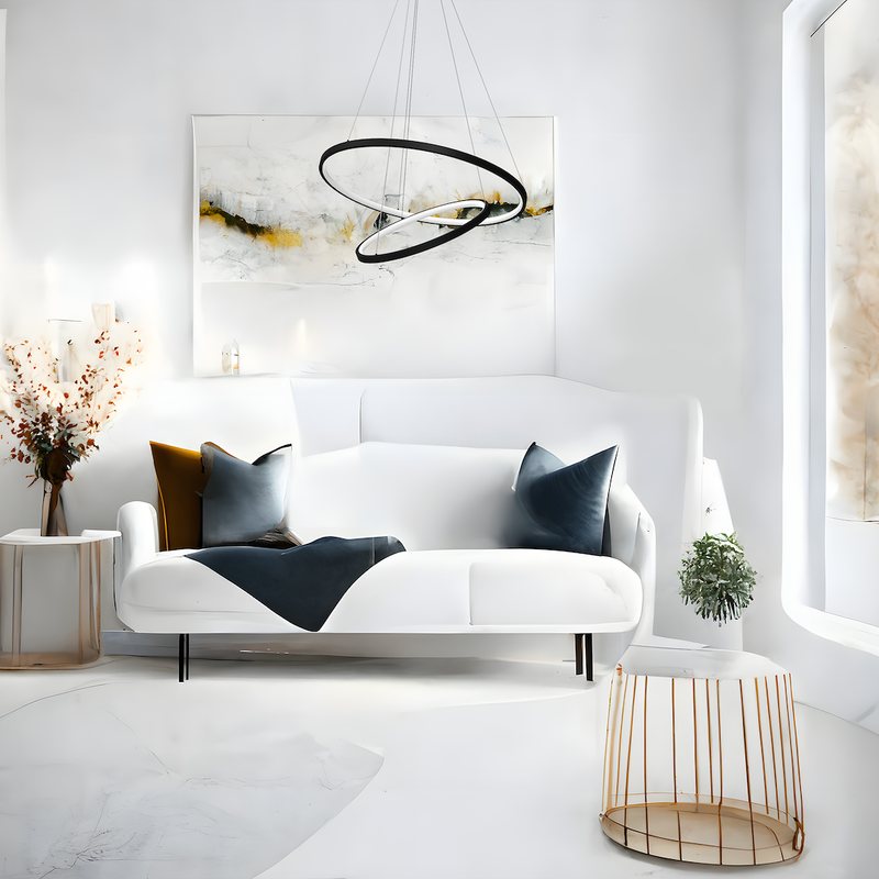 Milagro Hoop pendant lamp LED