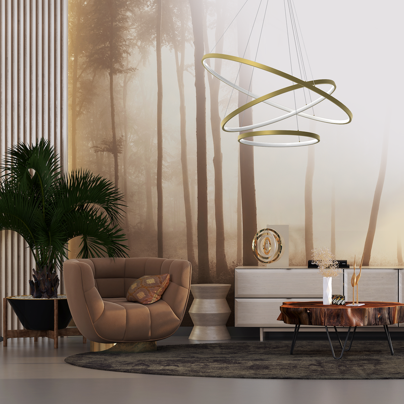Milagro Hoop pendant lamp LED