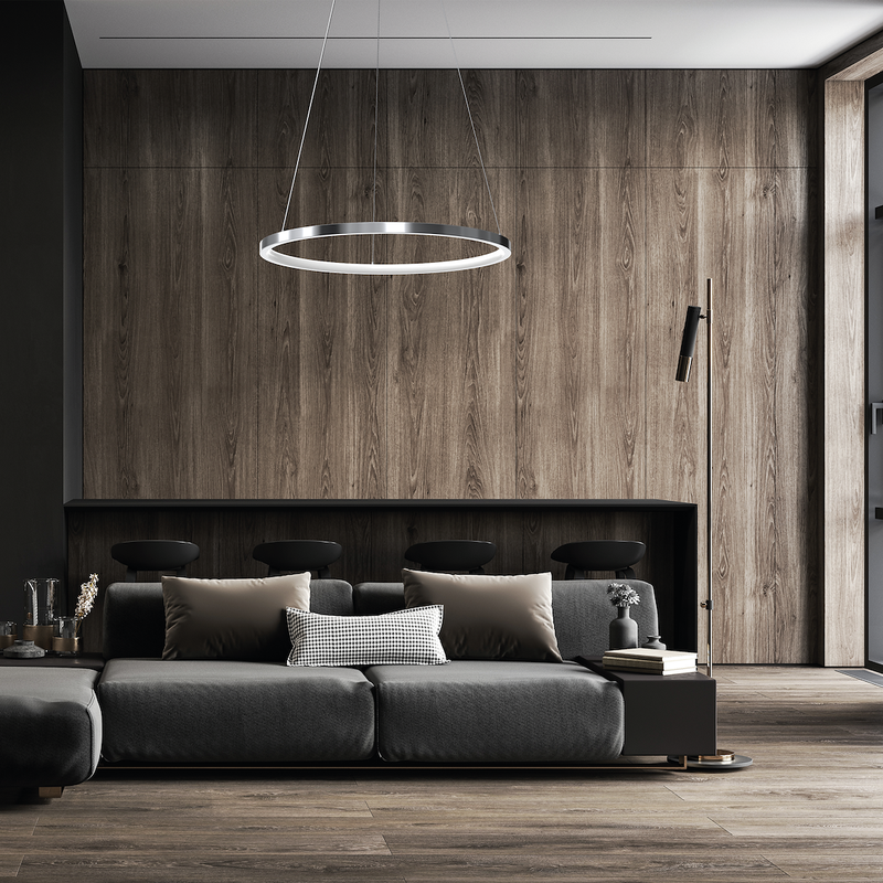 Milagro Hoop pendant lamp LED