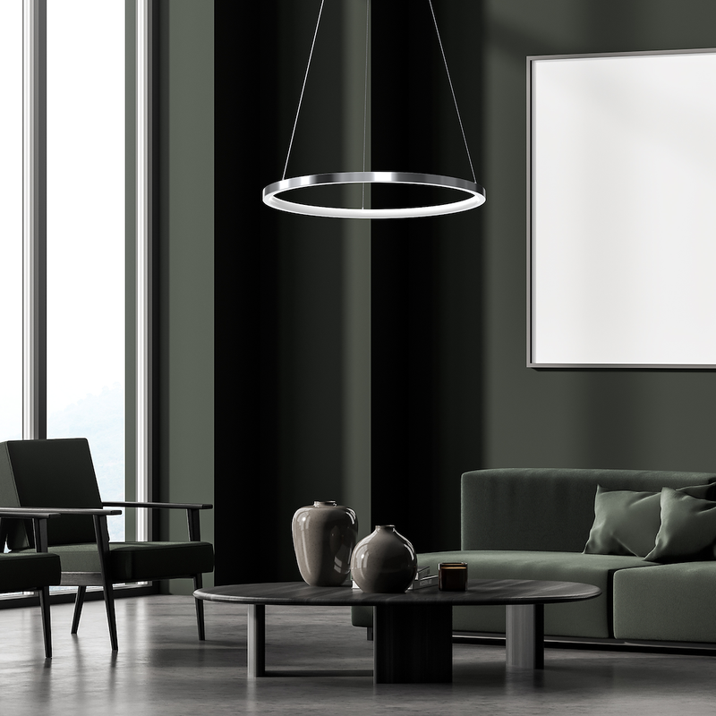 Milagro Hoop pendant lamp LED