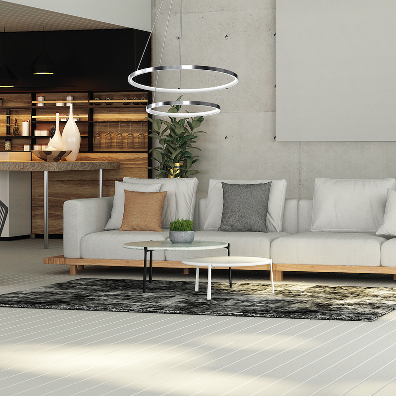 Milagro Hoop pendant lamp LED