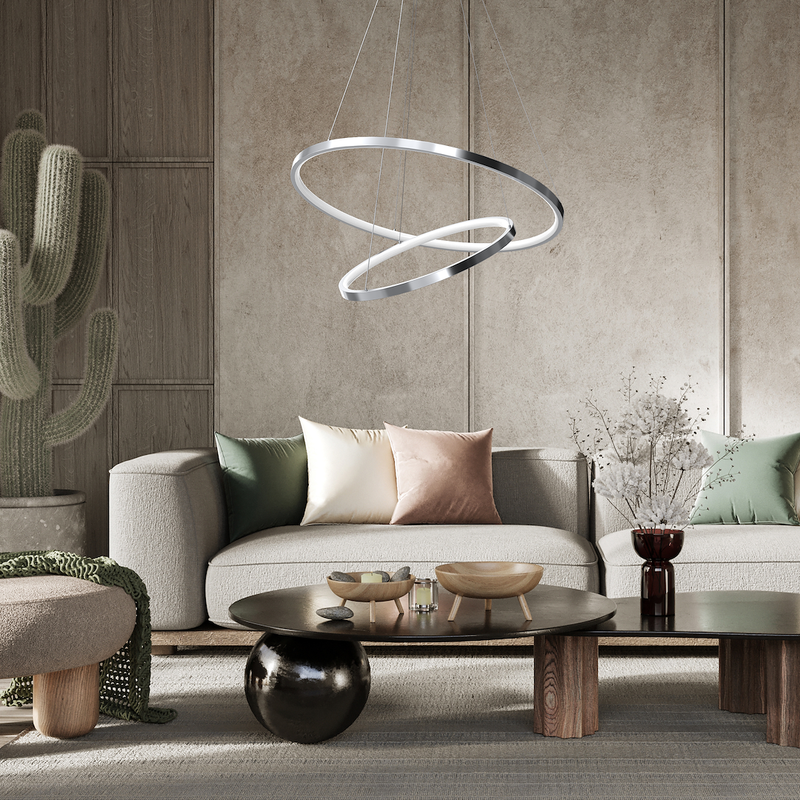 Milagro Hoop pendant lamp LED