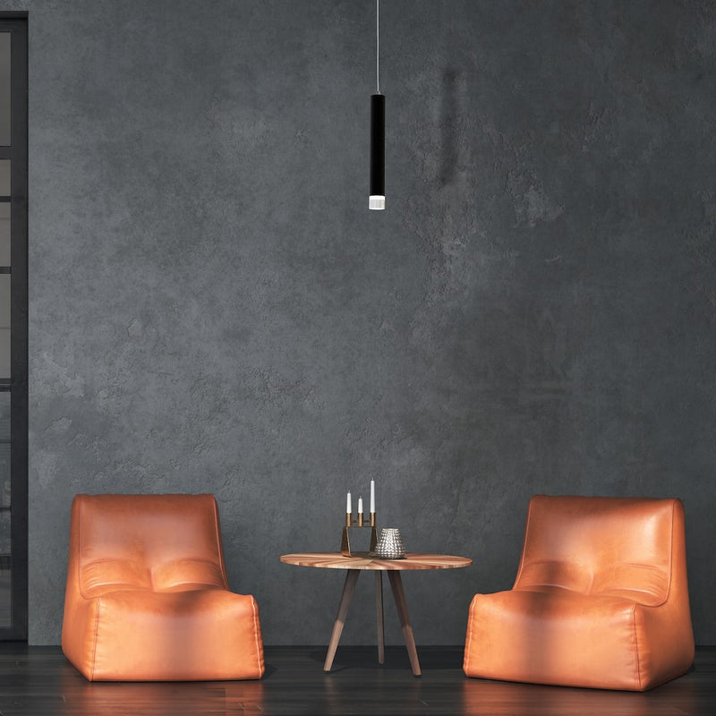 Milagro Carbon pendant lamp LED