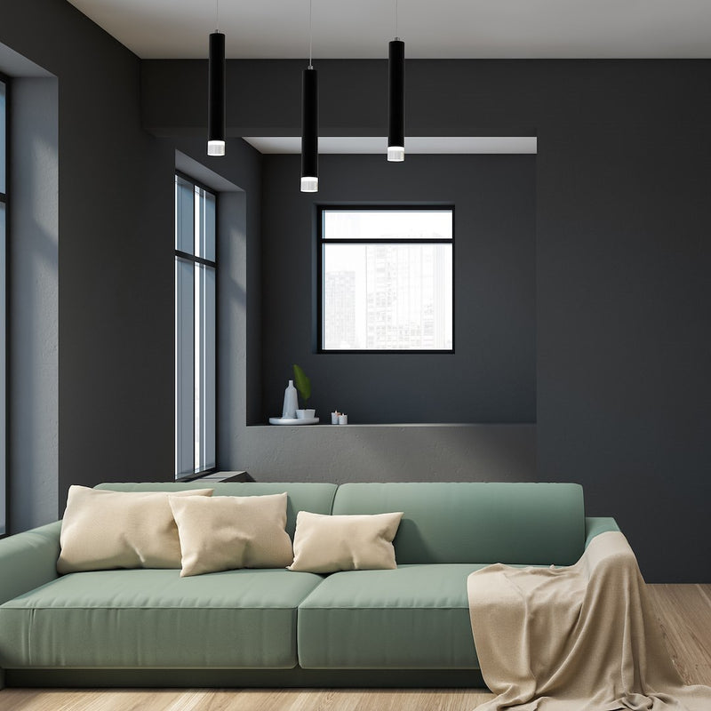 Milagro Carbon pendant lamp LED