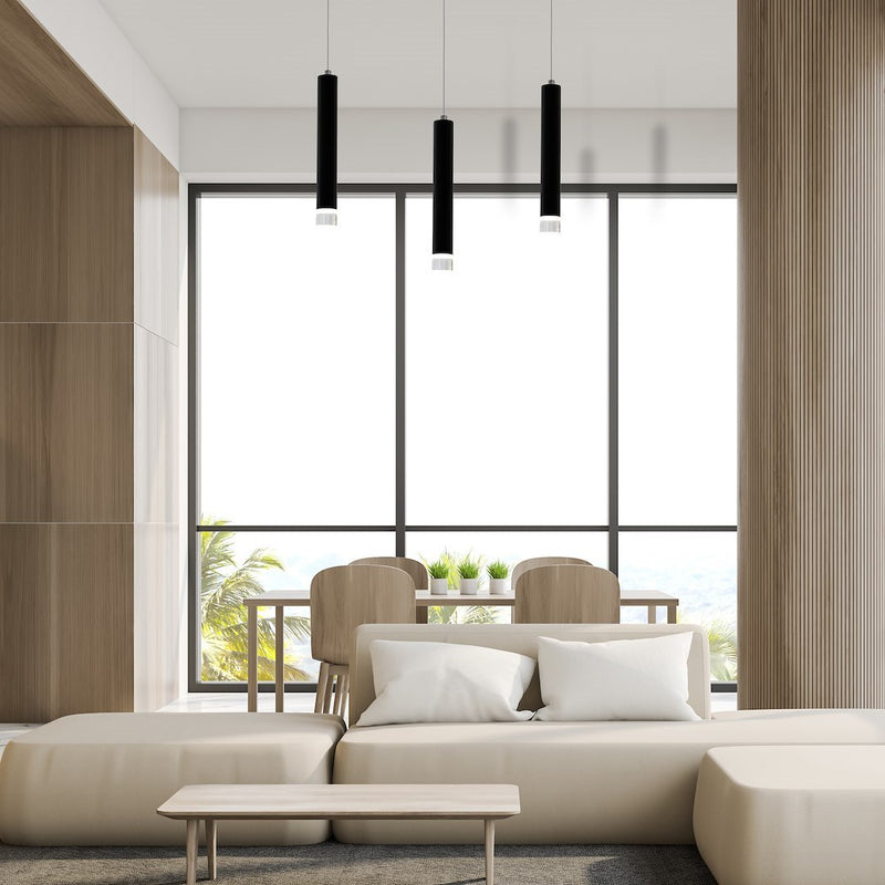 Milagro Carbon pendant lamp LED