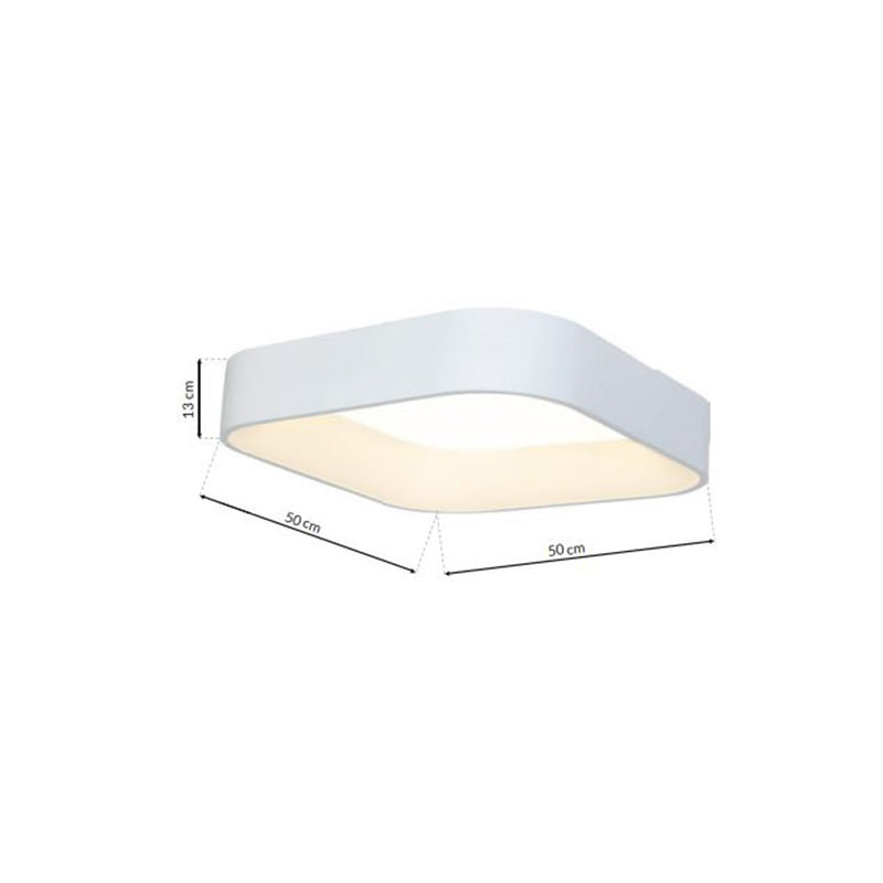 Milagro Astro flush mount ceiling lamp LED H 13cm
