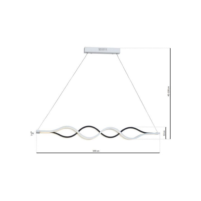 Milagro Hanging Led pendant lamp LED