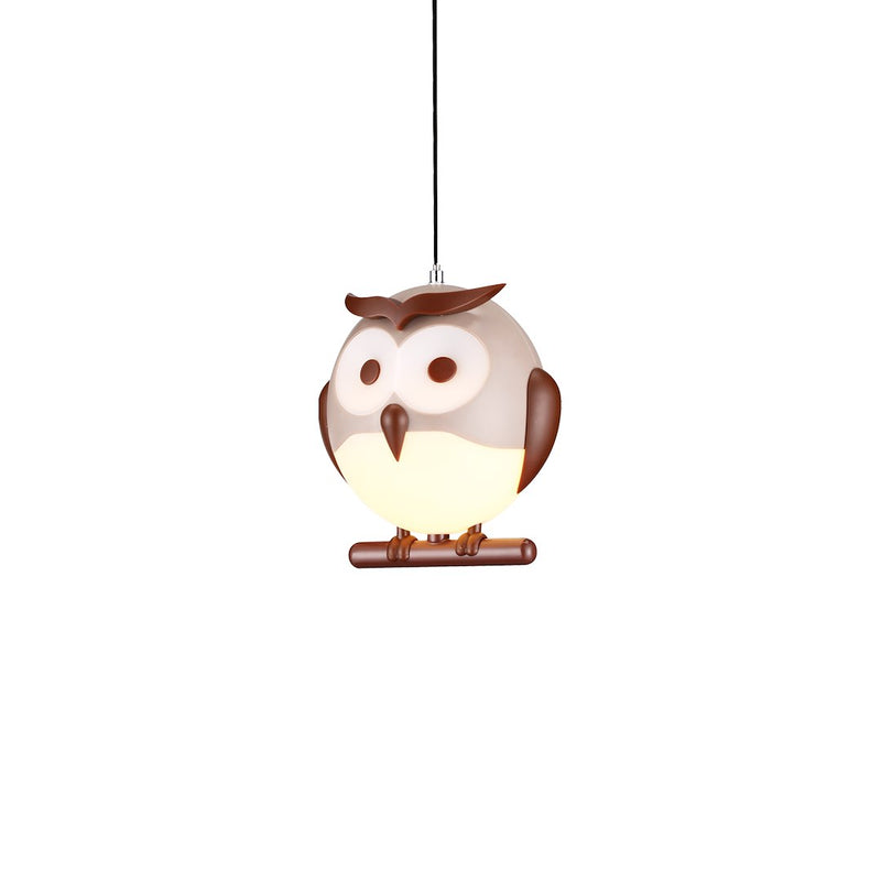 Milagro Owl pendant lamp E14