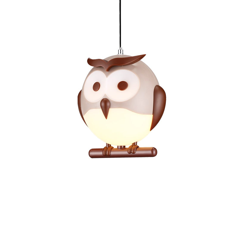 Milagro Owl pendant lamp E14