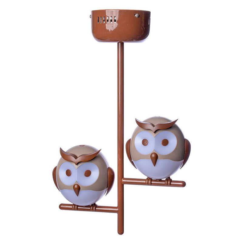 Milagro Owl ceiling lamp G9 H 80cm