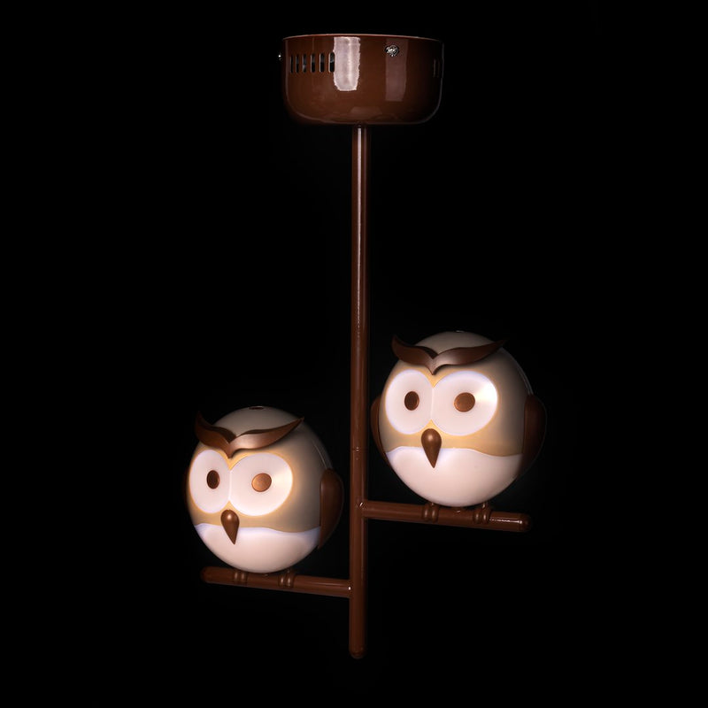Milagro Owl ceiling lamp G9 H 80cm