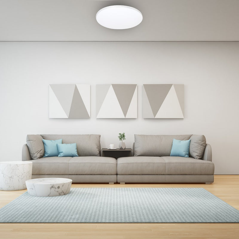 Milagro Plates flush mount ceiling lamp LED D 55cm