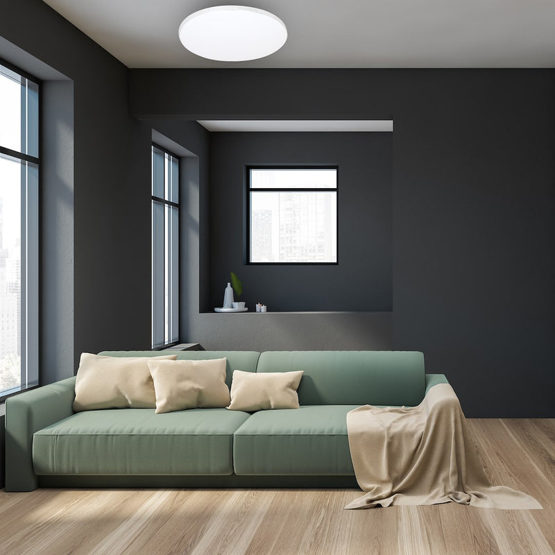 Milagro Plates flush mount ceiling lamp LED D 55cm