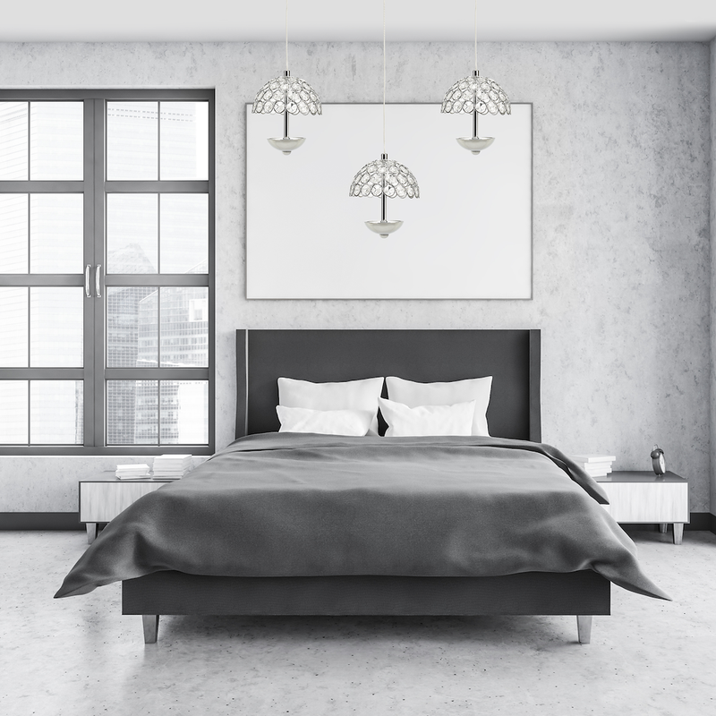 Milagro Venus linear suspension pendant lamp LED