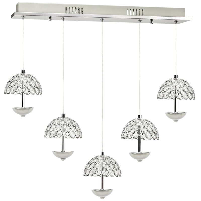 Milagro Venus linear suspension pendant lamp LED