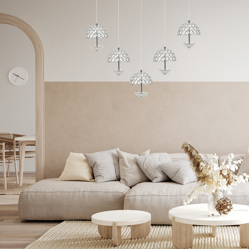 Milagro Venus linear suspension pendant lamp LED