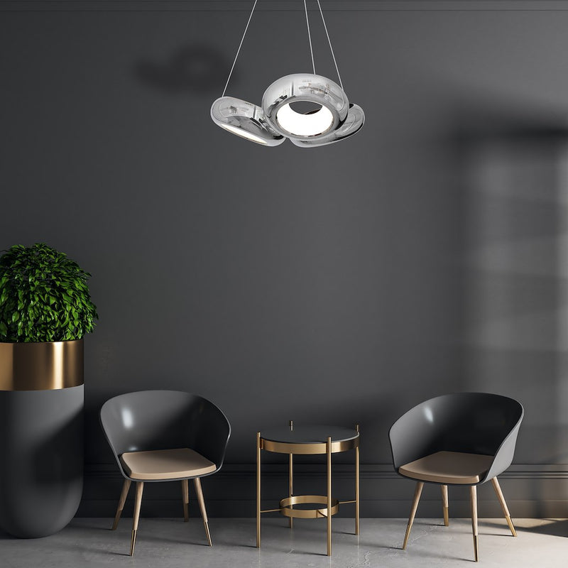Milagro Mercurio pendant lamp LED