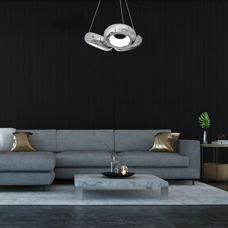 Milagro Mercurio pendant lamp LED