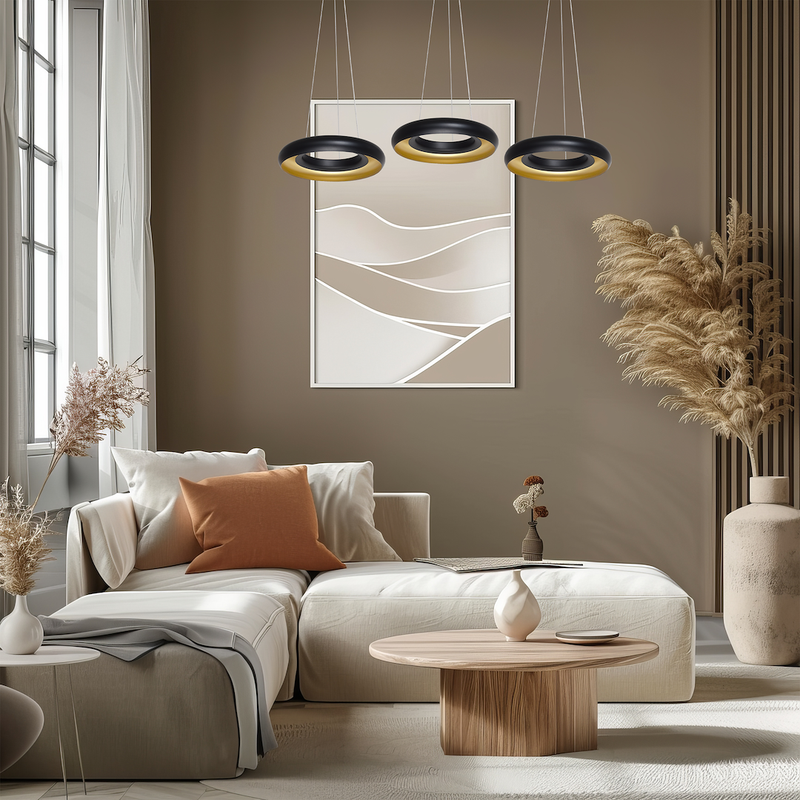 Milagro Roundabout pendant lamp LED