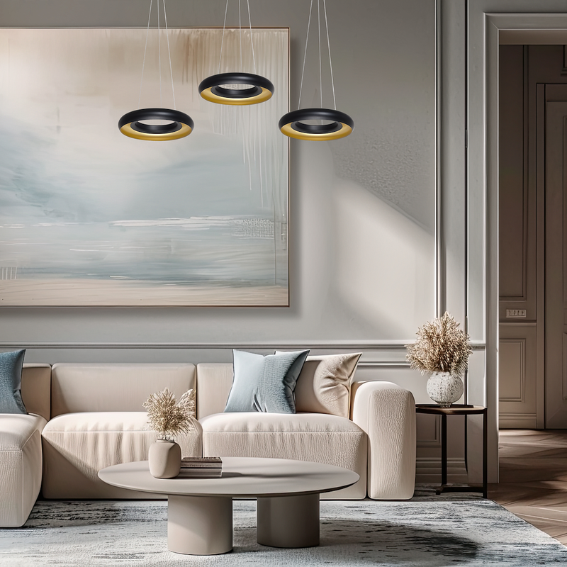 Milagro Roundabout pendant lamp LED