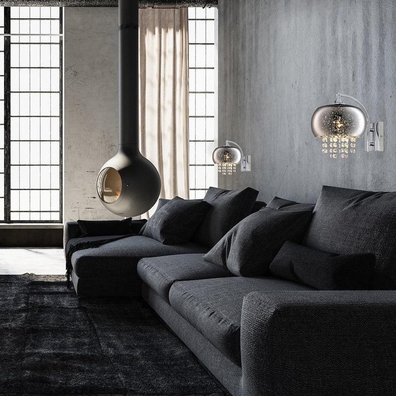 Milagro Starlight wall sconce lamp E14 H 28cm