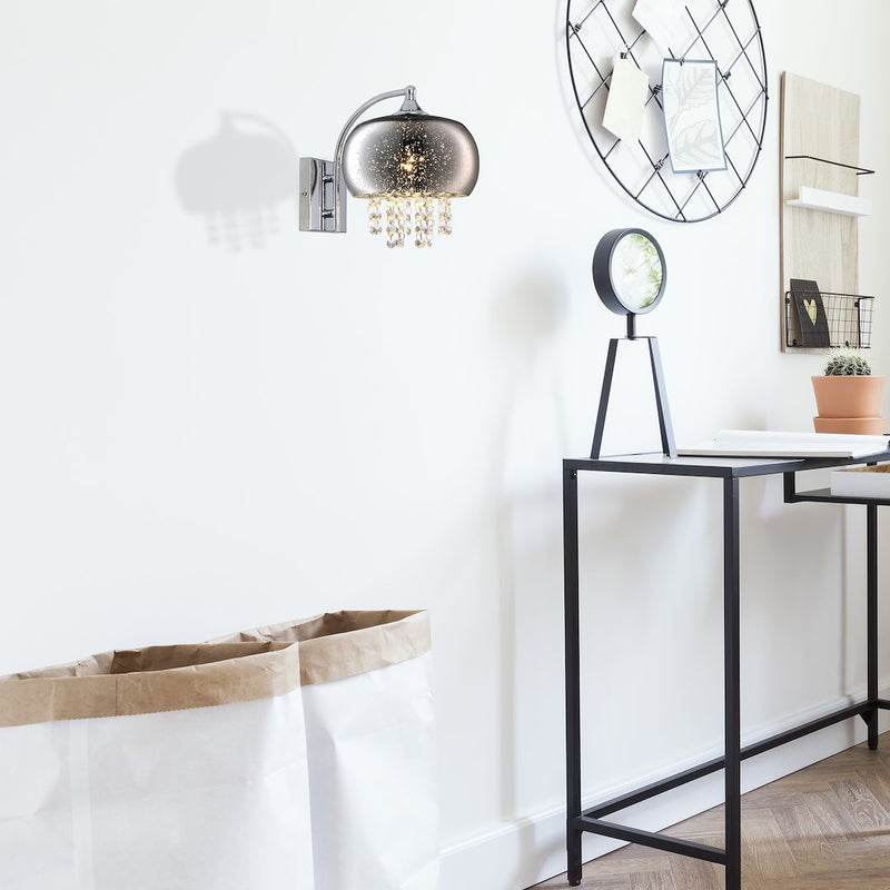 Milagro Starlight wall sconce lamp E14 H 28cm