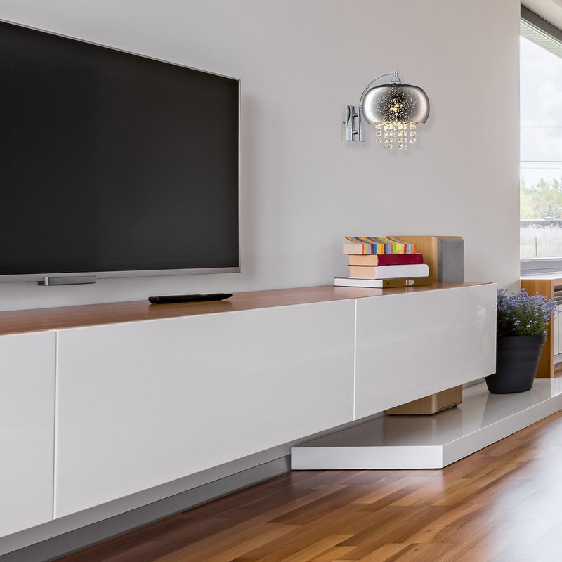 Milagro Starlight wall sconce lamp E14 H 28cm