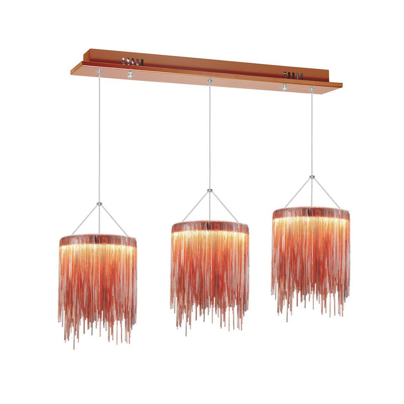 Milagro Cascata linear suspension pendant lamp LED