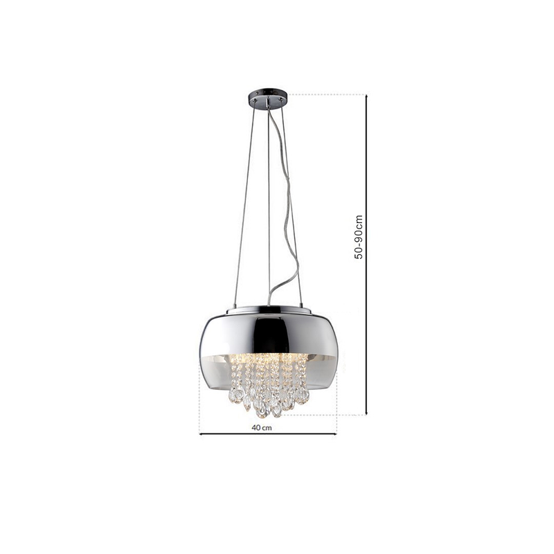 Milagro Glow pendant lamp E14