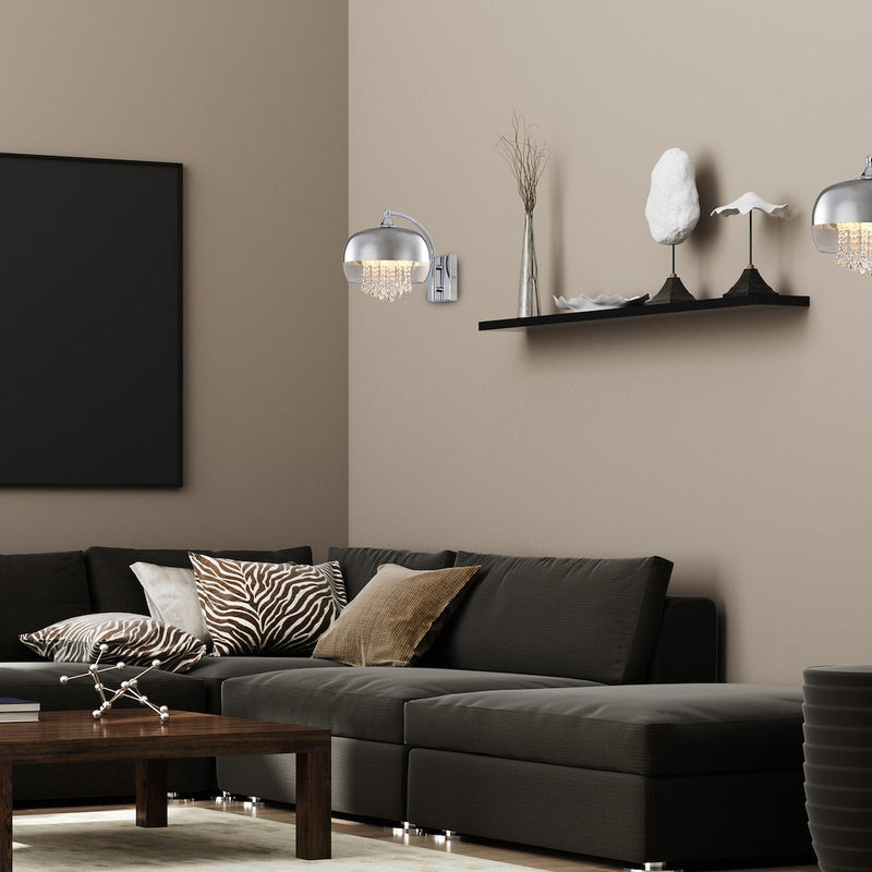 Milagro Glow wall sconce lamp E14 H 28cm