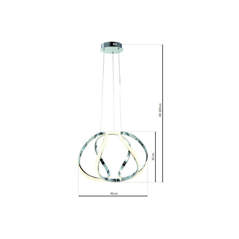 Milagro Hanging Led pendant lamp LED